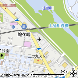 なか卯福知山堀店周辺の地図