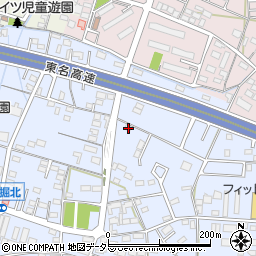 愛知県小牧市二重堀565周辺の地図