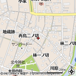 愛知県一宮市北今林一ノ切2377周辺の地図