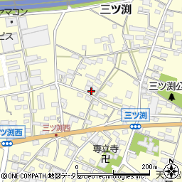 愛知県小牧市三ツ渕270周辺の地図