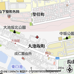 京都府福知山市大池坂町周辺の地図