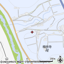 京都府綾部市釜輪町下尾周辺の地図