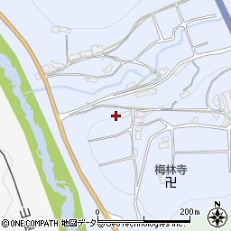 京都府綾部市釜輪町（下尾）周辺の地図