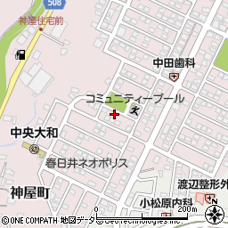 愛知県春日井市神屋町2298-395周辺の地図