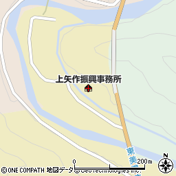 上矢作コミュニティセンター周辺の地図