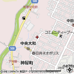 愛知県春日井市神屋町2298-536周辺の地図