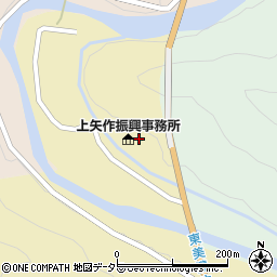 恵那市役所　上矢作振興事務所上矢作コミュニティセンター周辺の地図