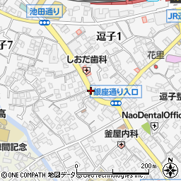 池田通り周辺の地図