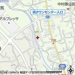 神奈川県小田原市中村原320-12周辺の地図