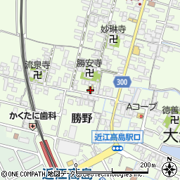 萬木綱商店周辺の地図