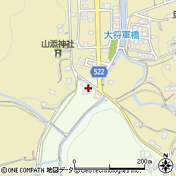 京都府綾部市安場町造免周辺の地図