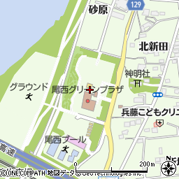 愛知県一宮市冨田砂原2120周辺の地図
