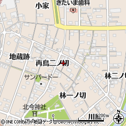 愛知県一宮市北今再鳥二ノ切2121周辺の地図