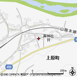 京都府綾部市上原町（才ノ谷）周辺の地図