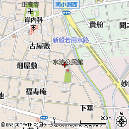愛知県一宮市浅野中道52周辺の地図