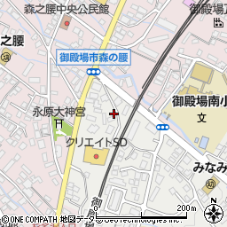 静岡県御殿場市萩原1273-6周辺の地図