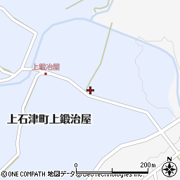 岐阜県大垣市上石津町上鍛治屋74周辺の地図