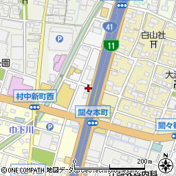愛知県小牧市村中新町47周辺の地図