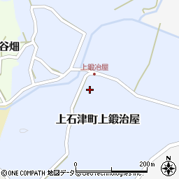 岐阜県大垣市上石津町上鍛治屋88周辺の地図