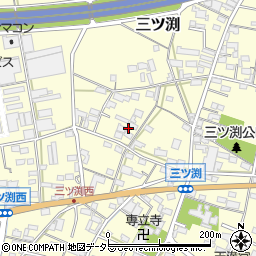 愛知県小牧市三ツ渕271周辺の地図