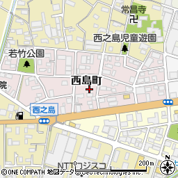 〒485-0078 愛知県小牧市西島町の地図