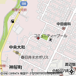 愛知県春日井市神屋町2298-404周辺の地図