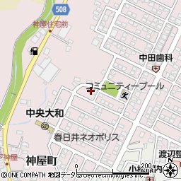 愛知県春日井市神屋町2298-406周辺の地図