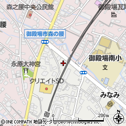 静岡県御殿場市萩原1267周辺の地図