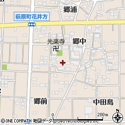 愛知県一宮市萩原町花井方郷中1003周辺の地図