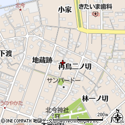 愛知県一宮市北今地蔵跡36周辺の地図