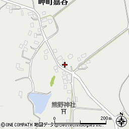千葉県いすみ市岬町嘉谷283周辺の地図