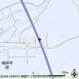 京都府綾部市釜輪町蘭頭周辺の地図