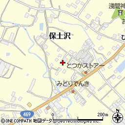 静岡県御殿場市保土沢374-17周辺の地図