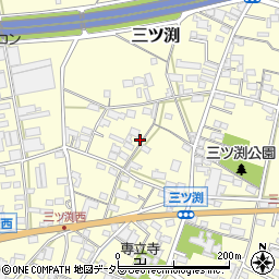 愛知県小牧市三ツ渕272周辺の地図