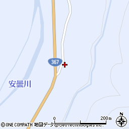 滋賀県高島市朽木栃生280周辺の地図