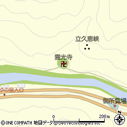 霊光寺周辺の地図