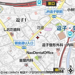 山本メディカル逗子駅前皮膚科周辺の地図