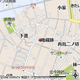 愛知県一宮市北今地蔵跡24周辺の地図