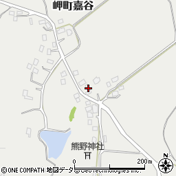 千葉県いすみ市岬町嘉谷346周辺の地図