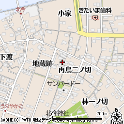 愛知県一宮市北今地蔵跡1695周辺の地図