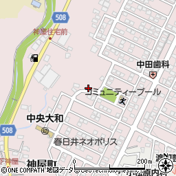 愛知県春日井市神屋町2298-711周辺の地図