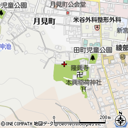 京都府綾部市神宮寺町藤山周辺の地図