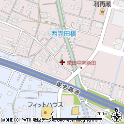 愛知県小牧市東田中1022周辺の地図