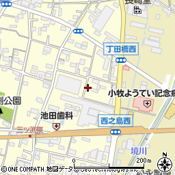 愛知県小牧市三ツ渕1788周辺の地図