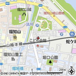 京都府福知山市堀2734-24周辺の地図