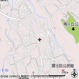 岐阜県多治見市笠原町富士区3782周辺の地図