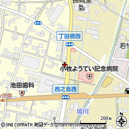 愛知県小牧市三ツ渕1791周辺の地図