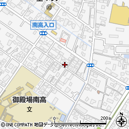 静岡県御殿場市新橋1508-3周辺の地図