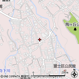 岐阜県多治見市笠原町富士区3782-1周辺の地図