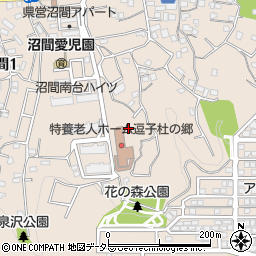 逗子杜の郷（ユニット型）周辺の地図